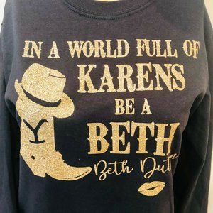 Yellowstone Beth Dutton Long Sleve Tee Shirt Small